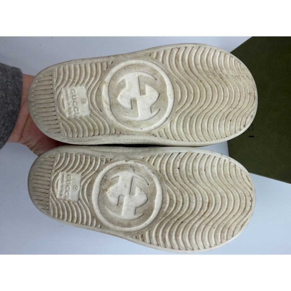 Gucci kids ace leather sneakers size 21 with box - Picture 4 of 7